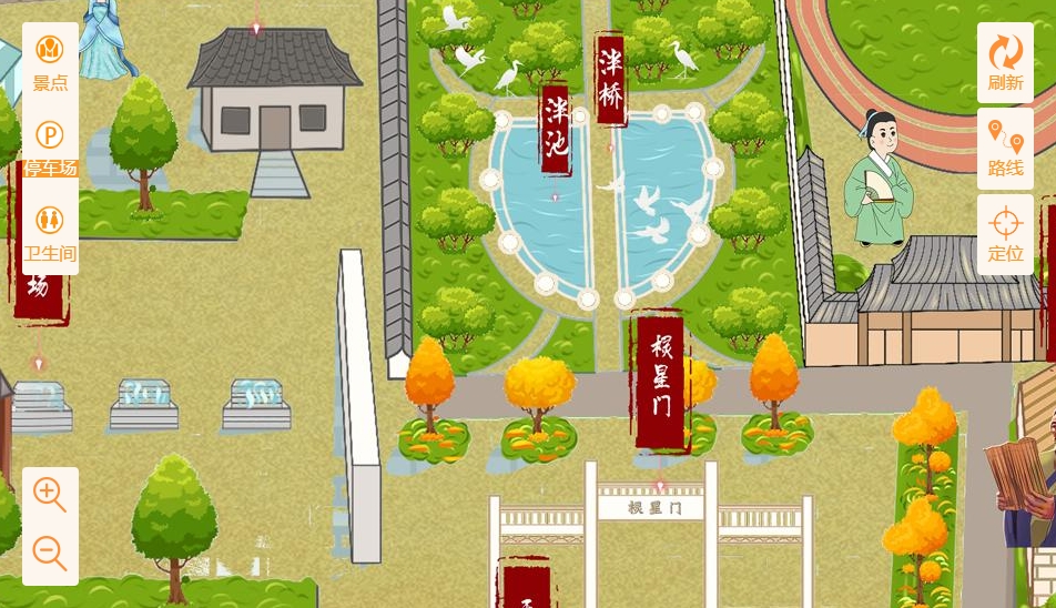 广西手绘地图景区语音讲解导览系统：智慧景区建设的基石